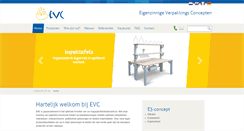 Desktop Screenshot of evc-verpakking.nl